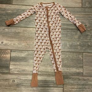 Little Sleepies Zipper Pajamas 12-18 months
